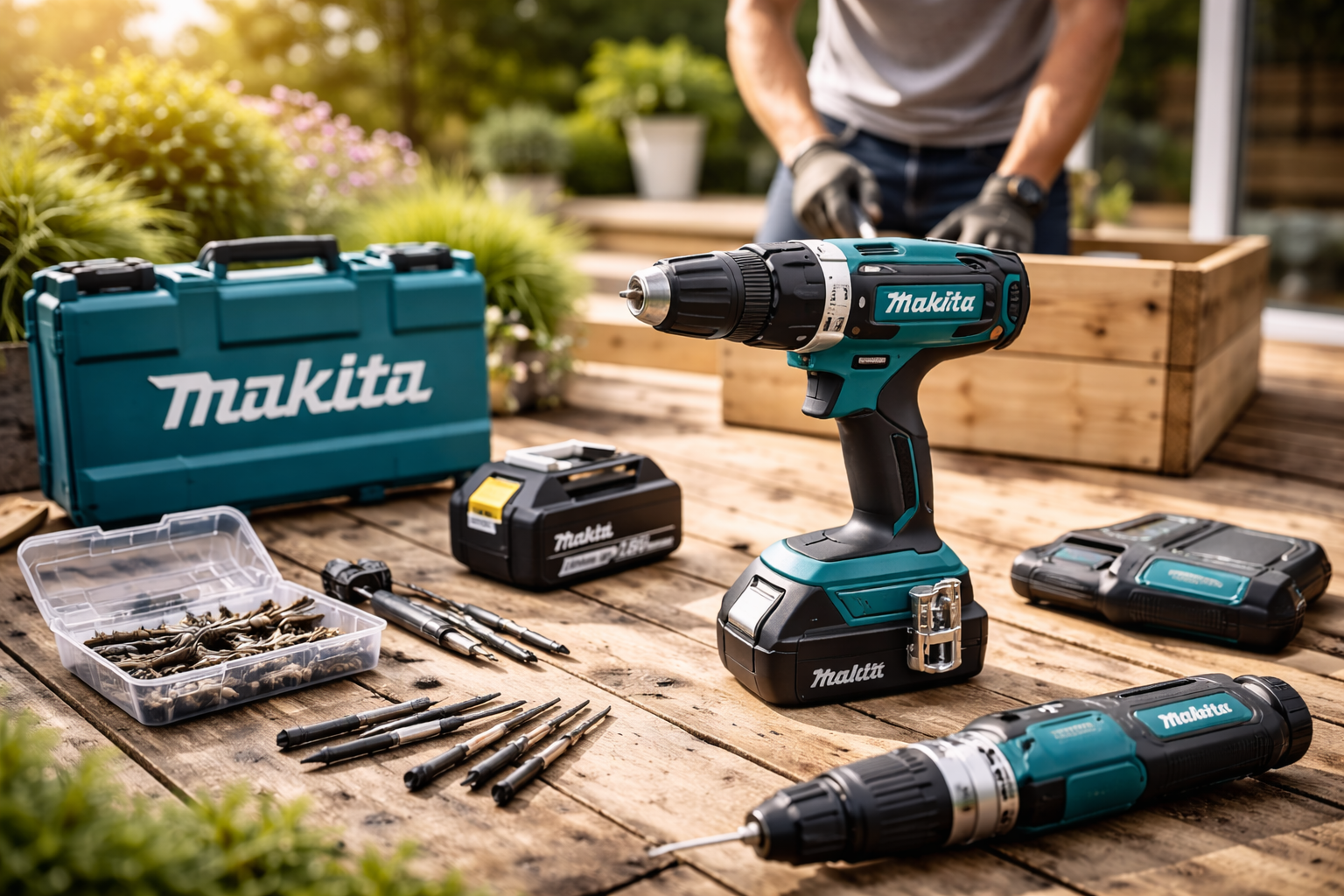 Makita boremaskine til alle dine projekter i hjem og have