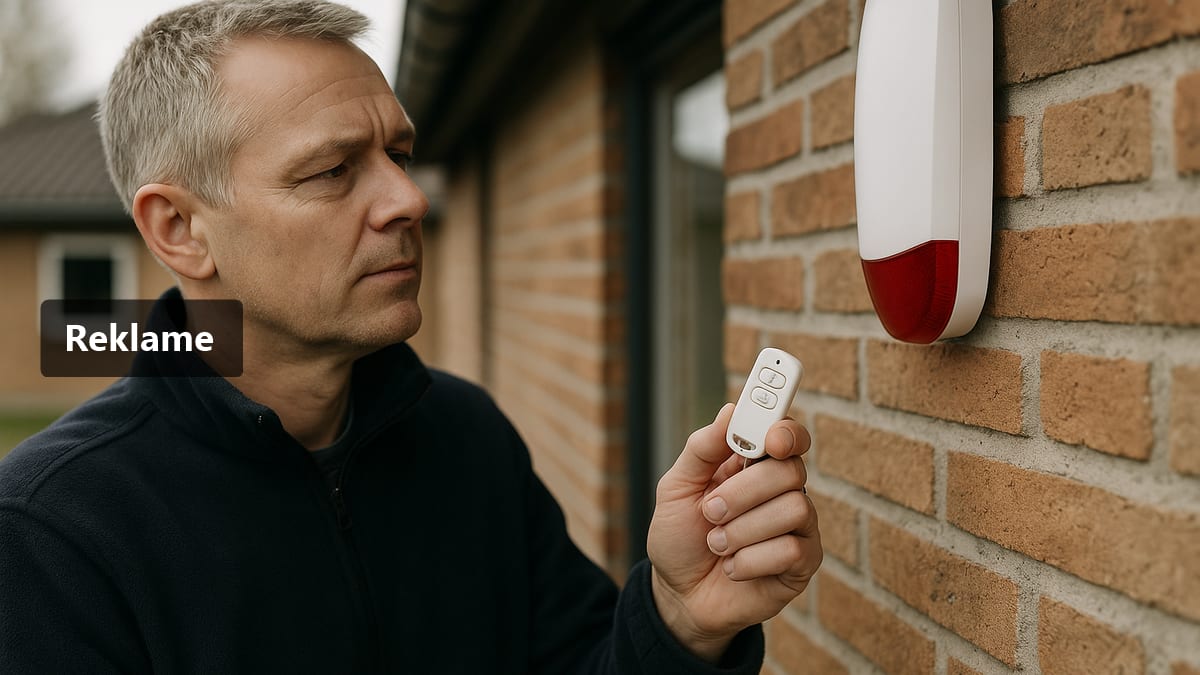 Sådan får du tryghed med en vandalarm som husejer